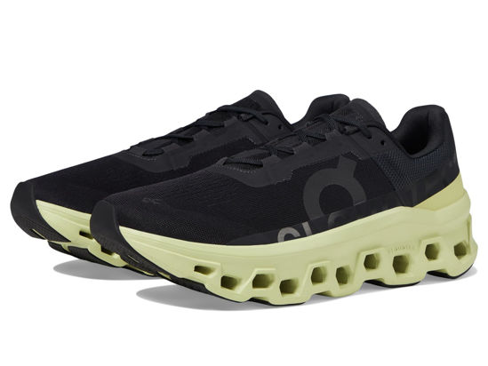 Picture of On Men's Cloudmonster Sneaker, Black/Acacia, 12.5 - Size: 12.5