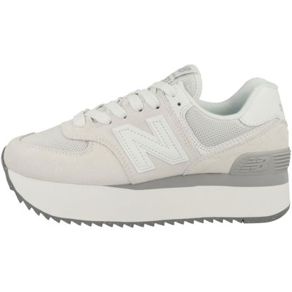 Picture of New Balance Women's 574+ Sneakers, Reflection | Rain Cloud, Grey, 10.5 Medium US - Size: 10.5
