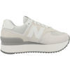 Picture of New Balance Women's 574+ Sneakers, Reflection | Rain Cloud, Grey, 10.5 Medium US - Size: 10.5