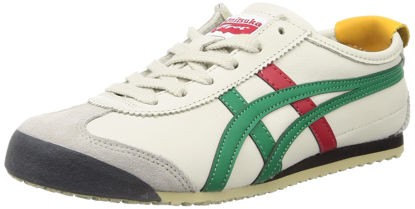 Picture of Onitsuka Tiger Unisex Mexico 66 1183C102 (Birch/Green, US Footwear Size System, Adult, Men, Numeric, Medium, 11) - Size: 11