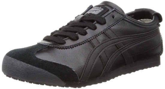 Picture of Onitsuka Tiger Unisex Mexico 66 1183C102 (Black/Black, US Footwear Size System, Adult, Men, Numeric, Medium, 10) - Size: 10