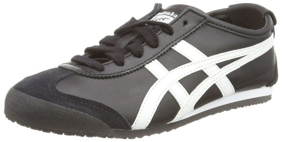 Picture of Onitsuka Tiger Mexico 66 1183C102 001 Men's Size (Black/White, US Footwear Size System, Adult, Men, Numeric, Medium, 10) - Size: 10