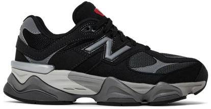 Picture of New Balance 9060 Big Kids Shoes (Black Castlerock, 7) - Size: 8.5 Women/7 Men