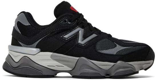 Picture of New Balance 9060 Big Kids Shoes (Black Castlerock, 7) - Size: 8.5 Women/7 Men