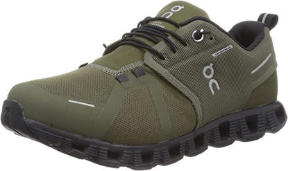 Picture of On Men's Cloud 5 Waterproof Sneakers, Green, 11.5 - Size: 11.5