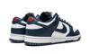 Picture of Nike Dunk Low Retro Women's Basketball Shoes, Blue Valerian White Red University, 7 US - Size: 6