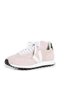 Picture of Veja Women's Rio Branco Sneakers, Babe/White, 6 Medium US - Size: 6