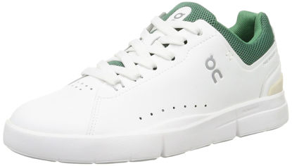 Picture of ON Women's The Roger Advantage Sneakers, White/Green, 6 - Size: 6
