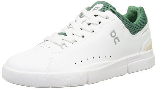 Picture of ON Women's The Roger Advantage Sneakers, White/Green, 6 - Size: 6