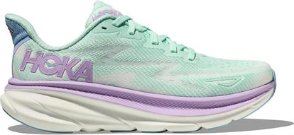Picture of Hoka Women's Clifton 9 Sneaker, Sunlit Ocean/Lilac Mist, Women's US Size 6 - Size: 6