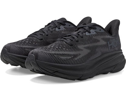 Picture of HOKA ONE ONE Women's Low-top Sneakers, 10 US (Black/Black, US Footwear Size System, Adult, Women, Numeric, Medium, 7.5) - Size: 7.5