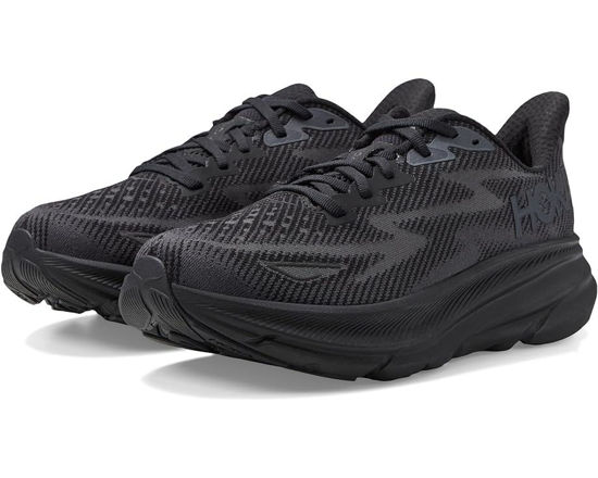 Picture of HOKA ONE ONE Women's Low-top Sneakers, 10 US (Black/Black, US Footwear Size System, Adult, Women, Numeric, Medium, 7.5) - Size: 7.5