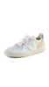 Picture of Veja Women's V-10 Suede Sneakers, Jade White Multico, 6 Medium US - Size: 6