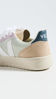 Picture of Veja Women's V-10 Suede Sneakers, Jade White Multico, 6 Medium US - Size: 6