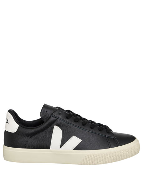 Picture of Veja Women Campo Sneakers Black - White 5 US - Size: 5