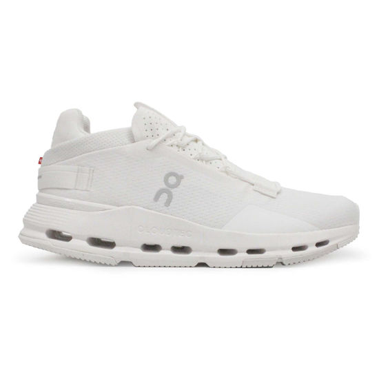 Picture of On Men's Cloudnova 2 Sneaker, All White, 12 - Size: 12