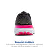 Picture of Brooks Women’s Ghost 16 Neutral Running Shoe - Black/Pink/Yellow - 11.5 Narrow - Size: 11.5 Narrow