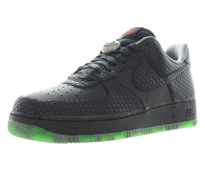 Picture of NIKE Air Force 1 Low Premium Halloween Men's Shoes, Black Black Smoke Grey, 11 - Size: 11