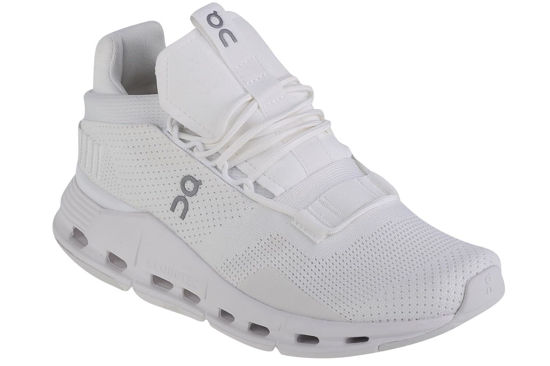 Picture of On Women's Cloudnova Sneakers, Undyed-White/White, 7.5 Medium US - Size: 7.5
