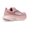 Picture of HOKA ONE ONE Womens Bondi 8 Textile Pale Mauve Peach Whip Trainers 10 US - Size: 10