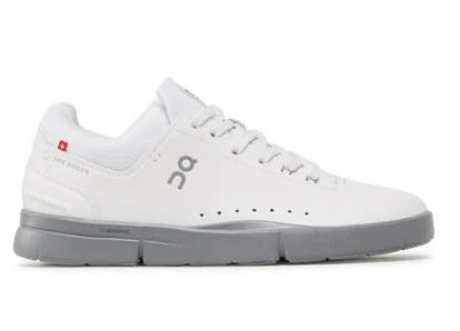 Picture of On The Roger Advantage Mens Shoes Size 9, Color: White/Alloy-Multi-Colored - Size: 9