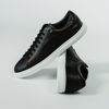Picture of OLIVER CABELL Low 1 Sneaker for Unisex-Adult - Buttery Italian Leather Black 41 M - Size: 11 Women/8 Men