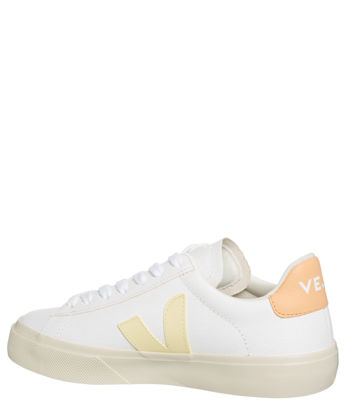 Picture of Veja Women Campo Sneakers White - Sun - Peach 5 US - Size: 5
