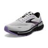 Picture of Brooks Women’s Adrenaline GTS 23 Supportive Running Shoe - Grey/Black/Purple - 10 Wide - Size: 10 Wide