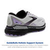 Picture of Brooks Women’s Adrenaline GTS 23 Supportive Running Shoe - Grey/Black/Purple - 10 Wide - Size: 10 Wide