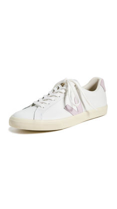 Picture of Veja women Esplar sneakers extra white - parme 10 US - Size: 10