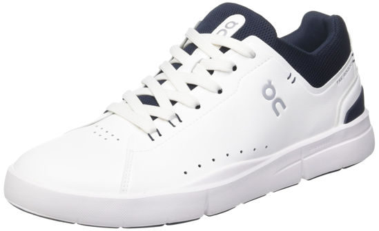 Picture of On Men's The Roger Advantage Sneakers, White/Midnight, 8.5 Medium US - Size: 8.5