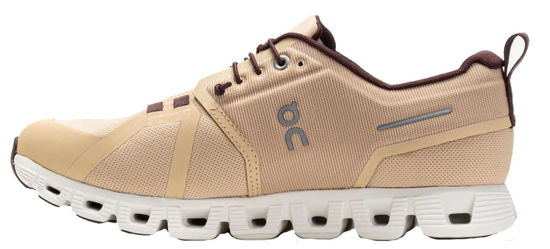 Picture of On Men's Cloud 5 Waterproof Sneakers, Savannah/Ivory, 11.5 - Size: 11.5
