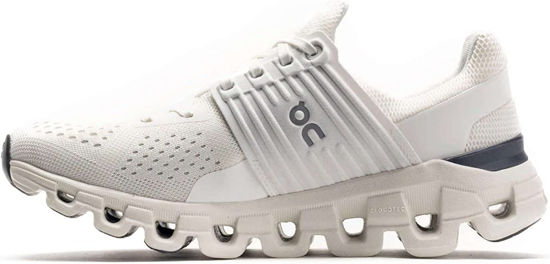 Picture of On Women's Cloudswift Sneakers, All White, 7.5 Medium US - Size: 7.5