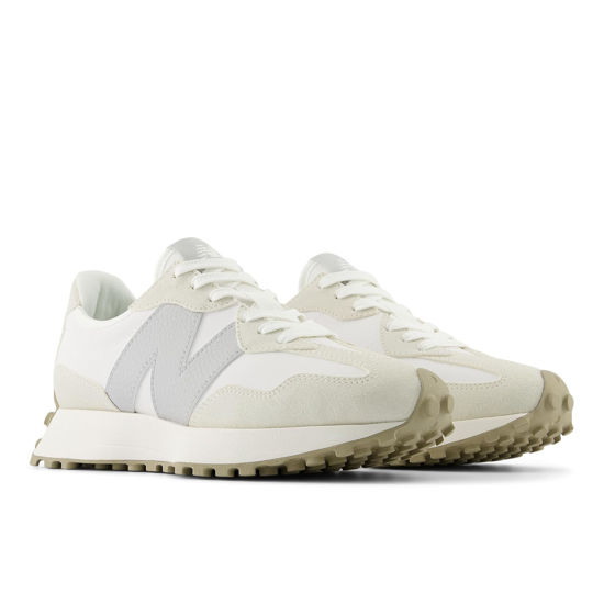 Picture of New Balance Women's 327 Sneaker, Sea Salt/Brighton Grey, 5 - Size: 5