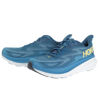 Picture of HOKA ONE ONE Mens Clifton 9 Textile Midnight Ocean Blue Steel Trainers 12 US - Size: 12