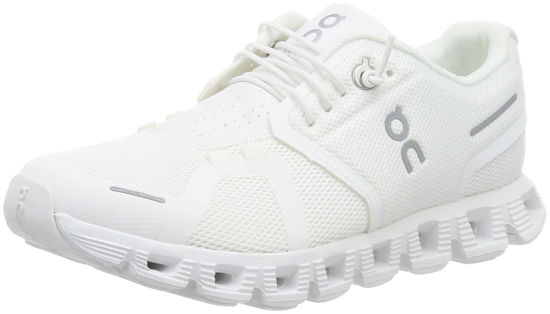 Picture of On Women's Cloud 5 Sneakers, All White, 5 Medium US - Size: 5
