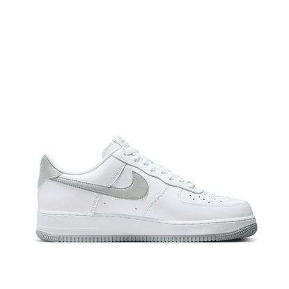 Picture of Nike Air Force 1 '07 Men's Shoes (FJ4146-100,White/LT Smoke Grey-White) Size 7 - Size: 7
