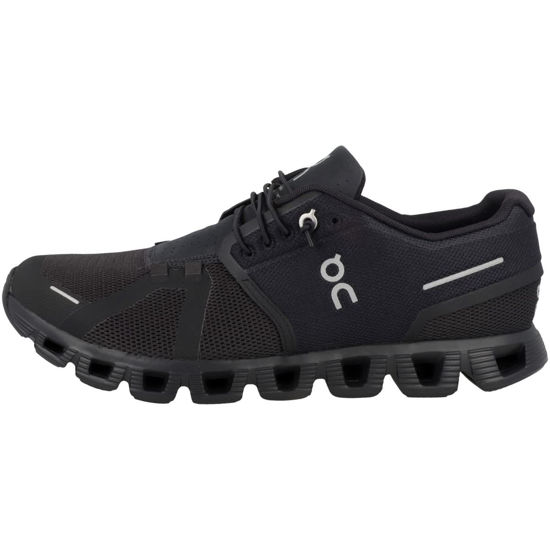 Picture of On Men's Cloud 5 Sneakers, All Black, 14 Medium US - Size: 14