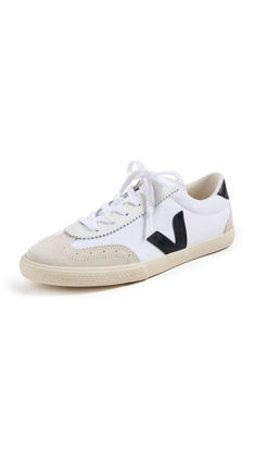 Picture of VEJA Women's Volley Sneaker, White/Black, 7 - Size: 7