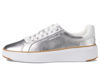 Picture of Cole Haan Women's Grandpro TopSpin Sneaker Silver Talca/Optic White 7.5 B - Medium - Size: 7.5
