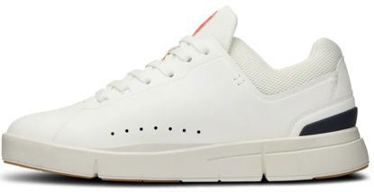 Picture of On Women's The Roger Advantage Sneakers, White/Spice, 8.5 Medium US - Size: 8.5