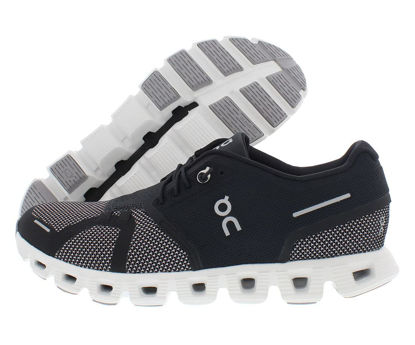 Picture of On Women's Cloud 5 Combo Sneakers, Black | Alloy, 9.5 Medium US - Size: 9.5