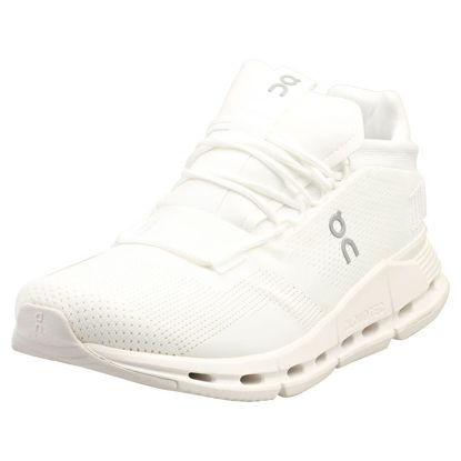 Picture of On Men's Cloudnova Sneakers, All White, 14 Medium US - Size: 14