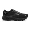 Picture of Brooks Womens Adrenaline GTS 22 Black/Black/Ebony 5.5 D - Wide - Size: 5.5 Wide