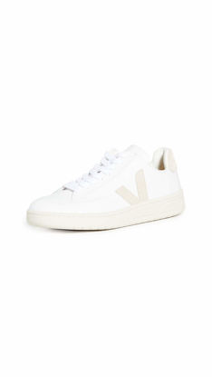 Picture of VEJA Women's V-12 Sneaker, Extra White/Sable, 10 - Size: 10