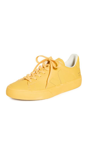 Picture of Veja Women's Mansur Gavriel Campo Sneakers, Sunshine, Yellow, 6 Medium US - Size: 6