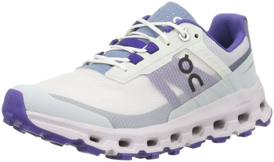 Picture of On Women's Cloudvista Sneakers, Frost/Mineral, White, Blue, 9.5 Medium US - Size: 9.5