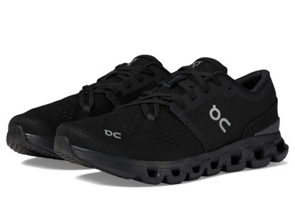 Picture of On Men's Cloud X 4 Sneaker, Black/Eclipse, 12.5 - Size: 12.5