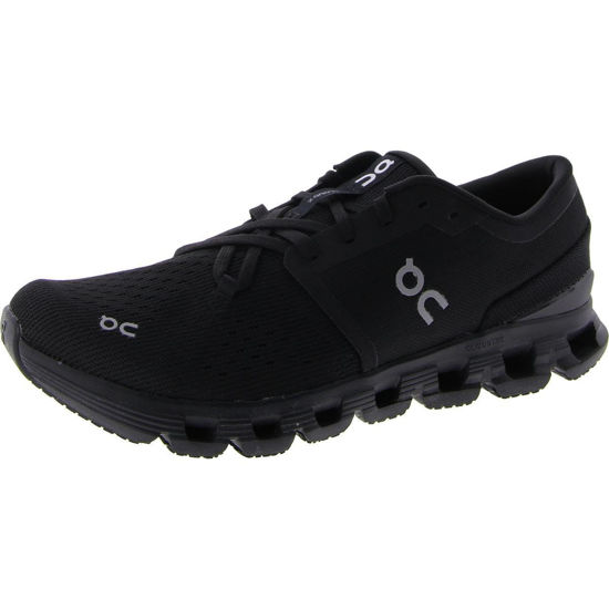 Picture of On Men's Cloud X 4 Sneakers, Black | Eclipse, 7 Medium US - Size: 7