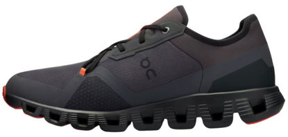 Picture of On Men's Cloud X 3 AD Sneakers, Eclipse | Flame, Black, Orange, 12.5 Medium US - Size: 12.5